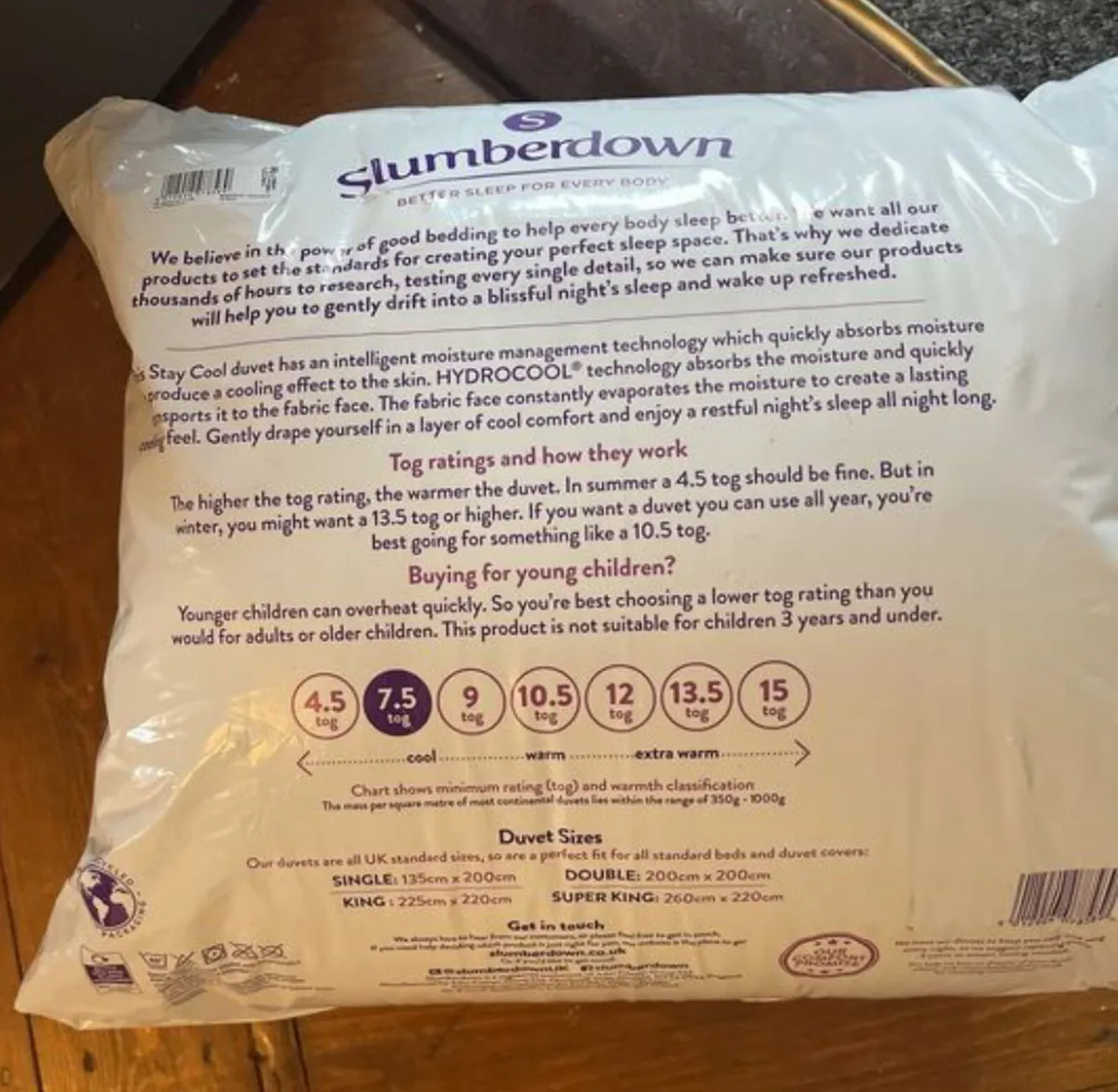 Duvet 7.5 tog - Image 3