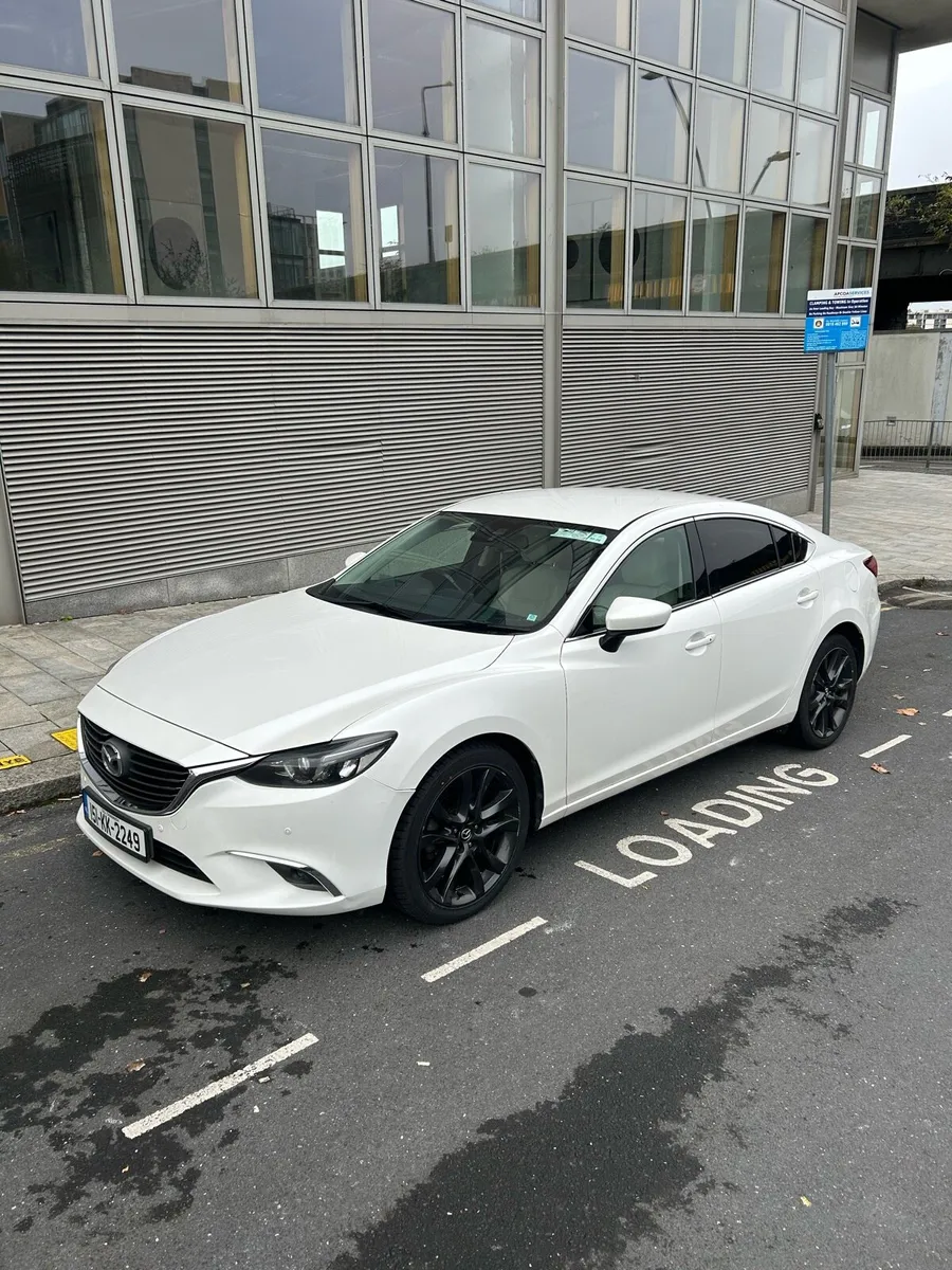 White 151 Mazda6 2.2 SportNav - Image 1
