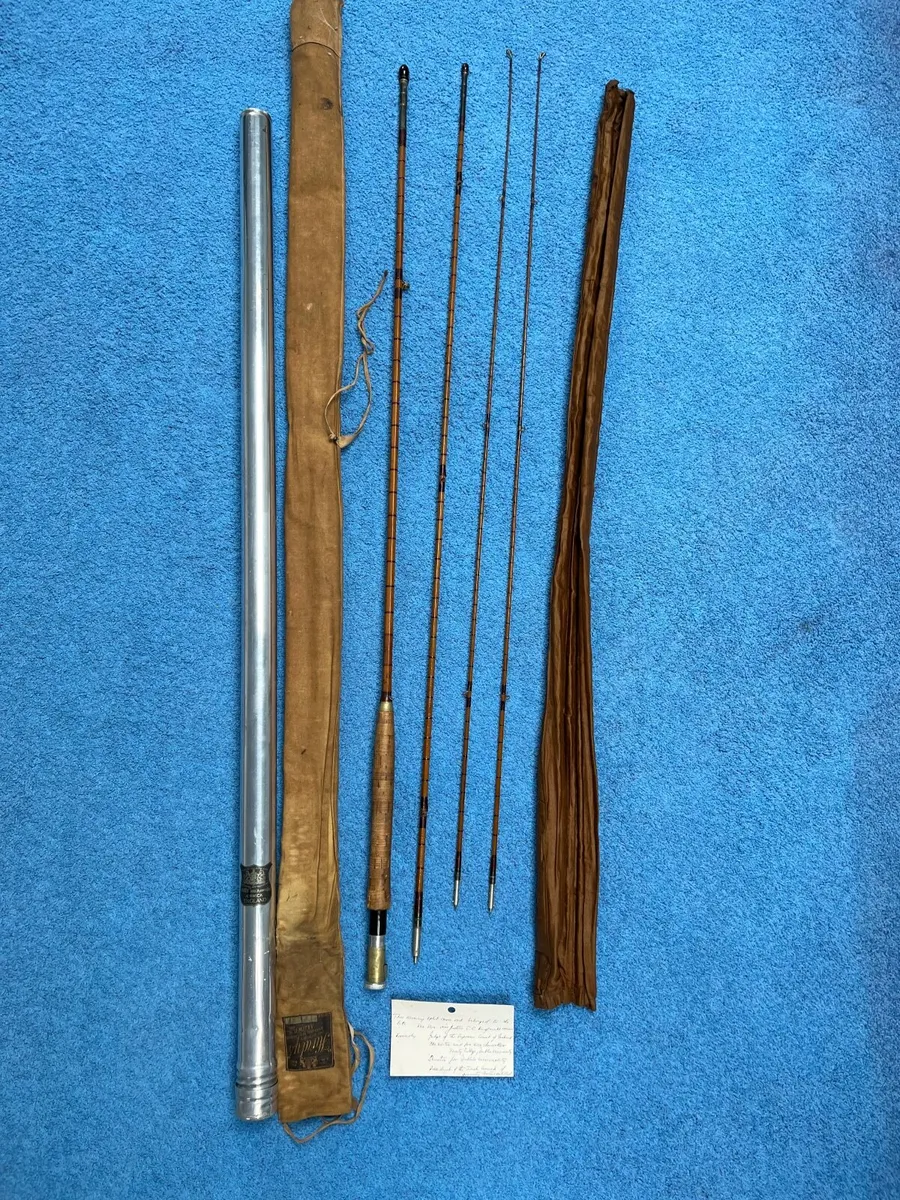 Hardy split cane fly rod - Image 1