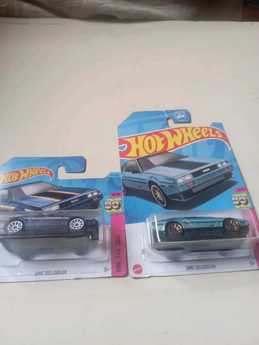 HOT WHEELS DIE-CAST MODLES DMC DELOREAN  CARS €5 E - Image 1