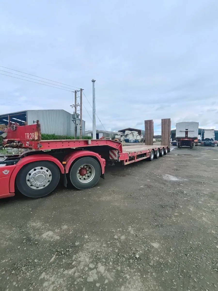 2010 Faymonville 4 axle 9 foot low loader - Image 2