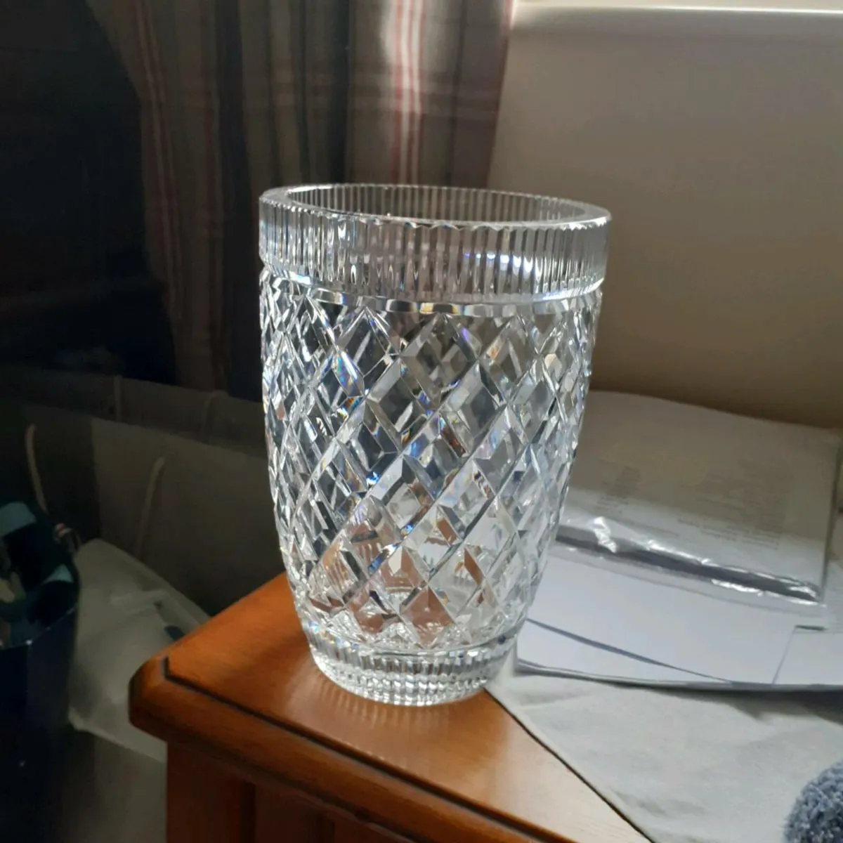 Crystal vase - Image 1