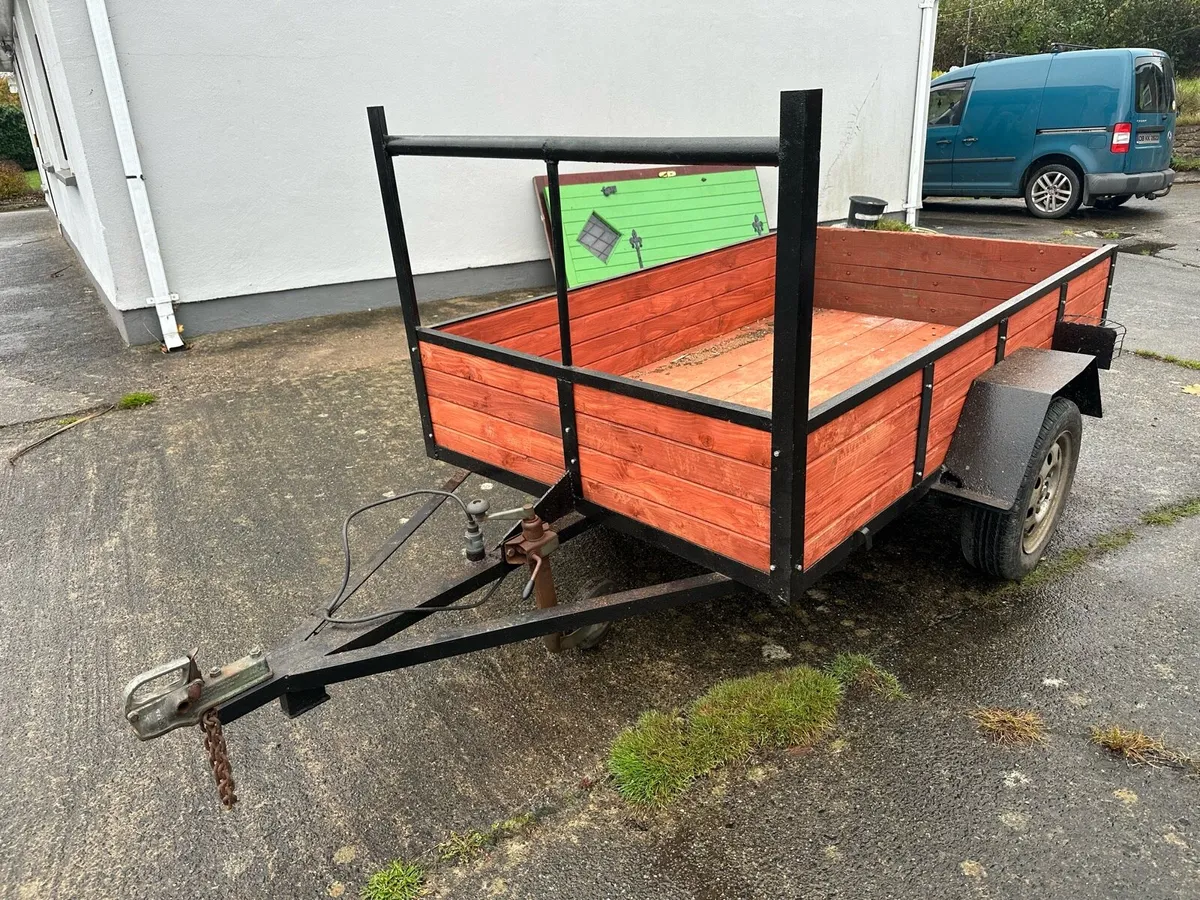 7x4 car trailer - Image 2