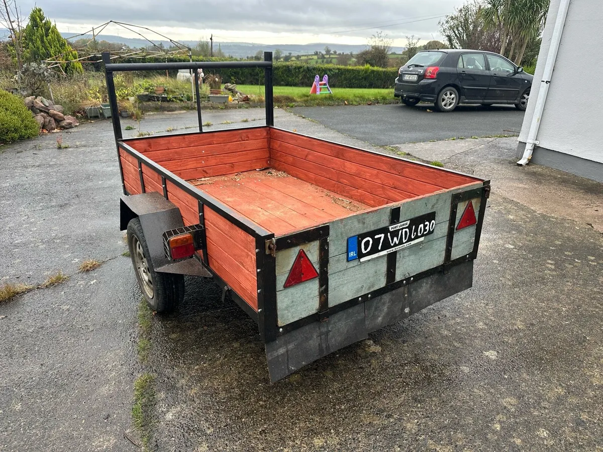7x4 car trailer - Image 3
