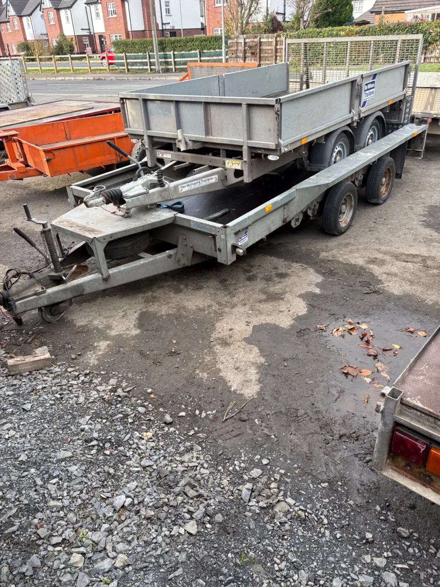 Ifor Williams 10ft dropside trailer - Image 1