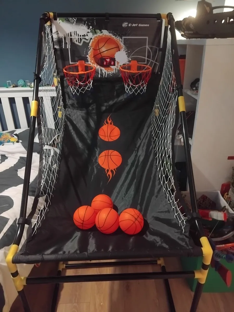 Double Shot Basketball Electronic Arcade Game