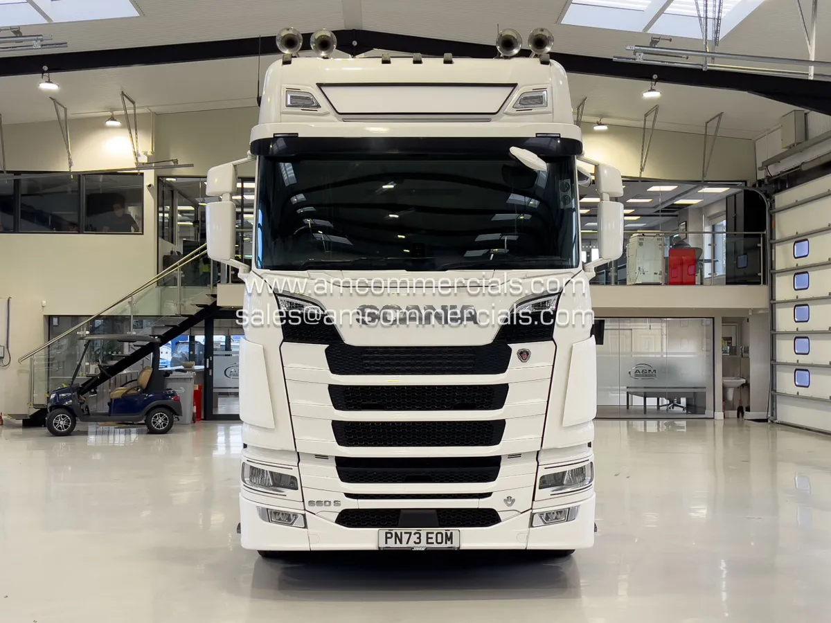 2023 SCANIA S660 V8, 6X2 SINGLE WHEEL TAG - Image 2