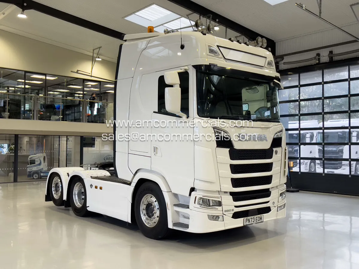 2023 SCANIA S660 V8, 6X2 SINGLE WHEEL TAG - Image 1