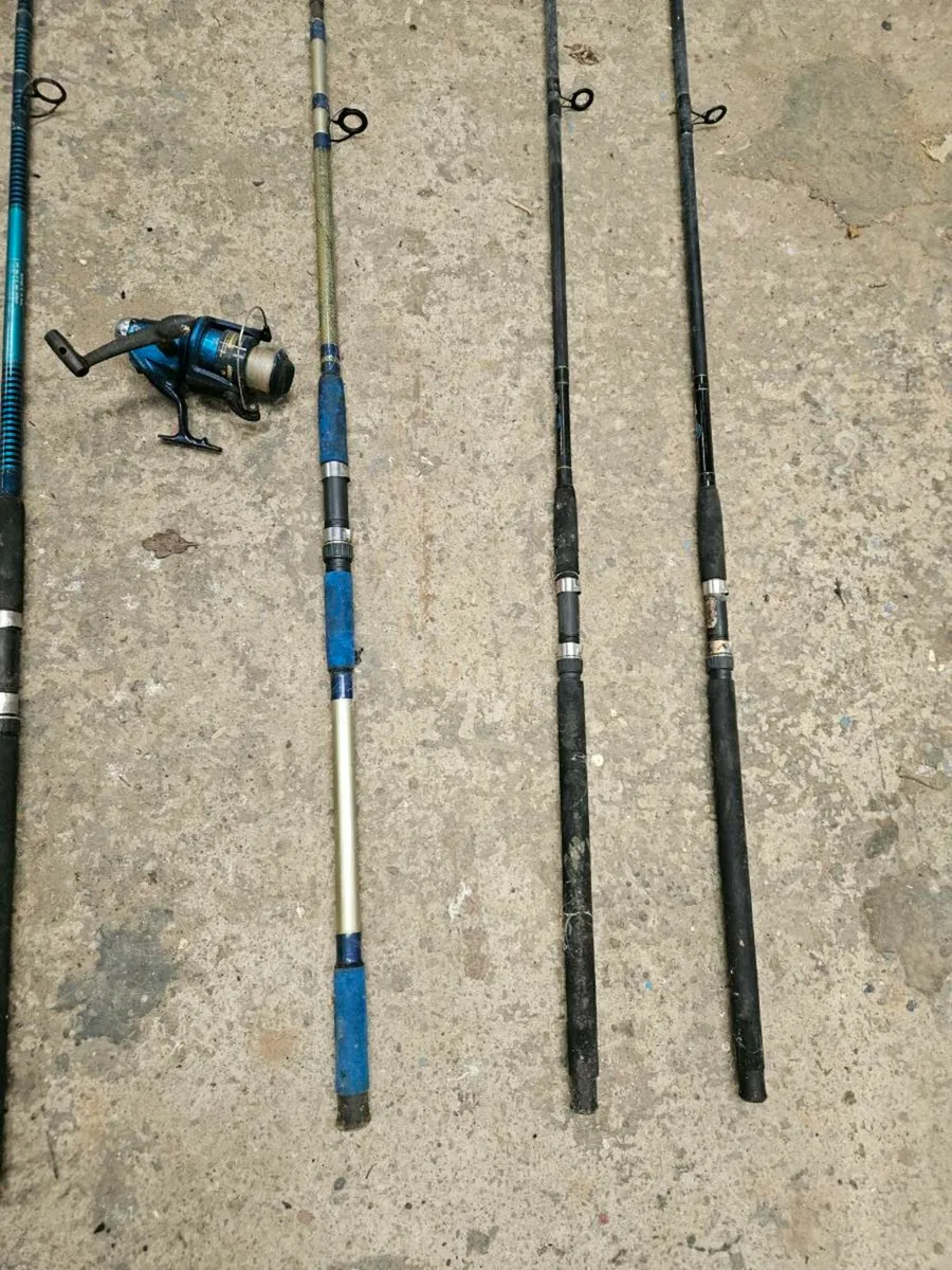 Fishing rods and reel - Image 2