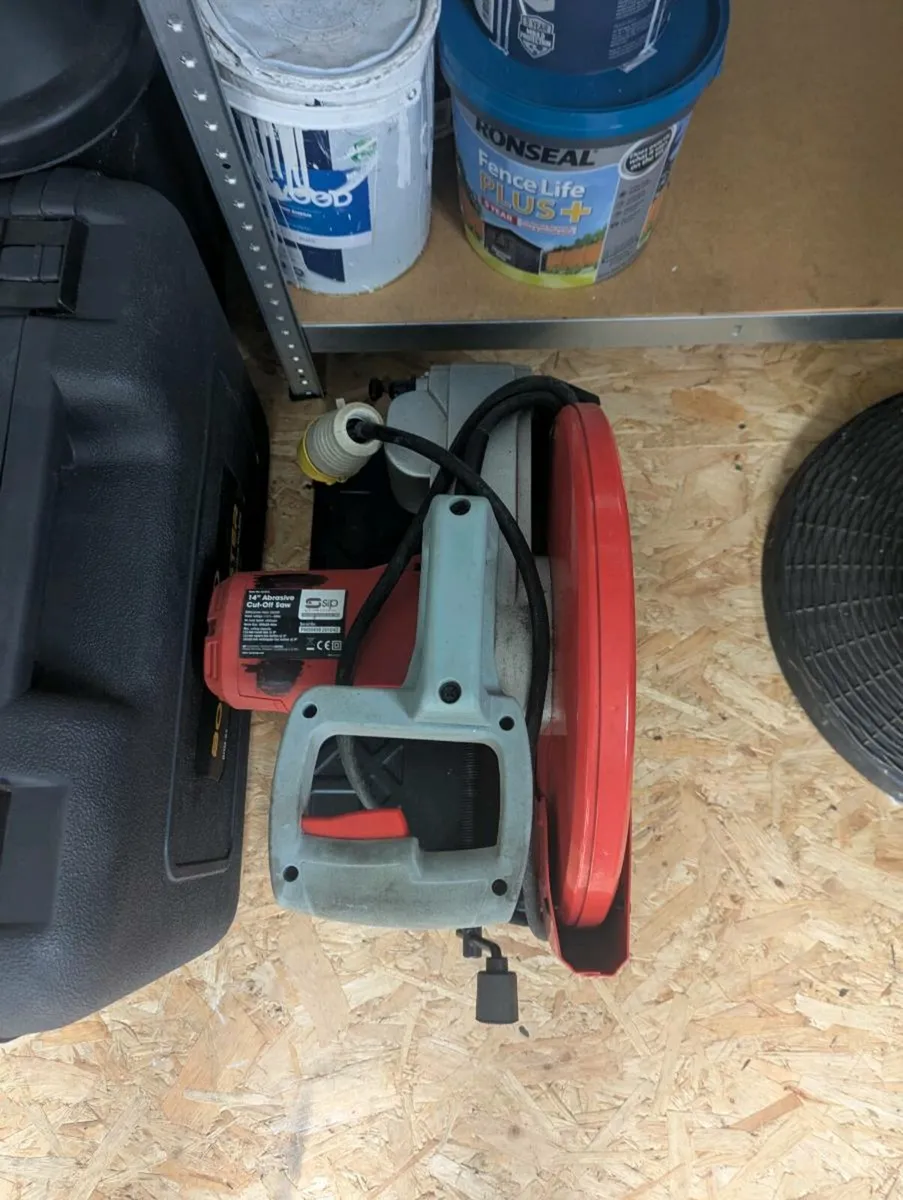 Magnetic Drill & Chop saw - Image 1