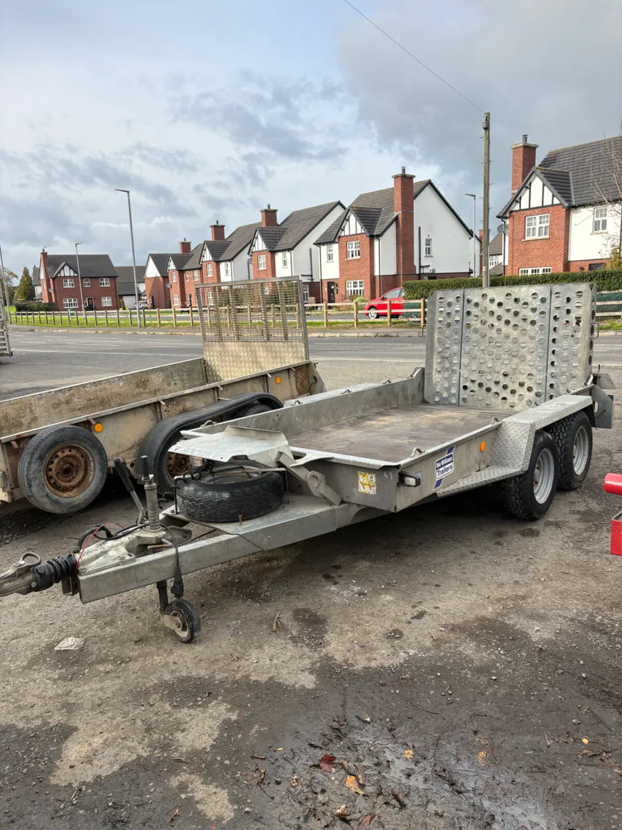2021 ifor Williams 10x5 plant trailer - Image 1