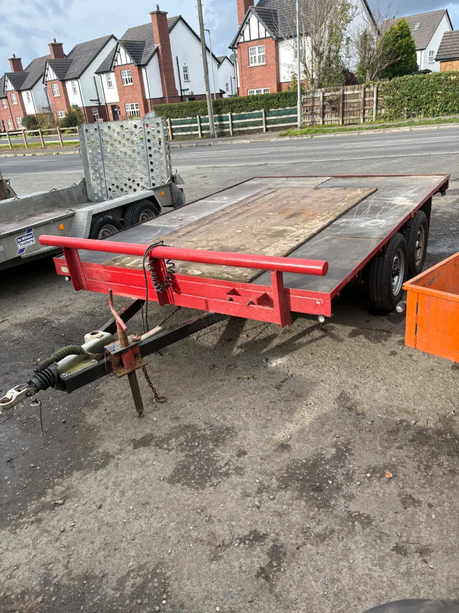 10ft flat bed trailer - Image 1
