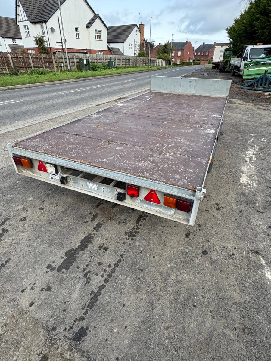 Ifor Williams 14x6 flat bed trailer - Image 2