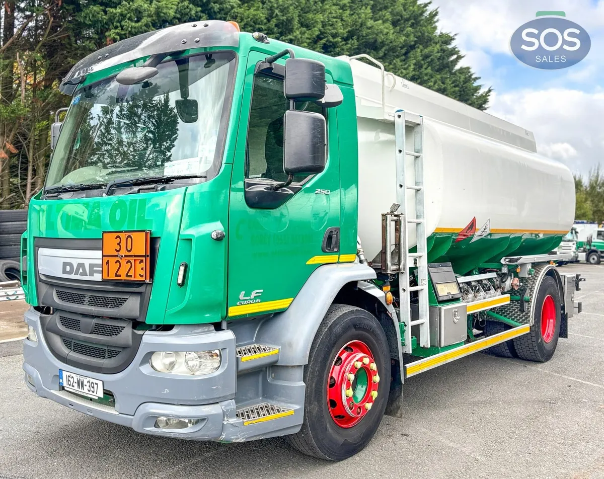 2016 DAF LF 250 FA Euro 6 Rigid Tanker - Image 1