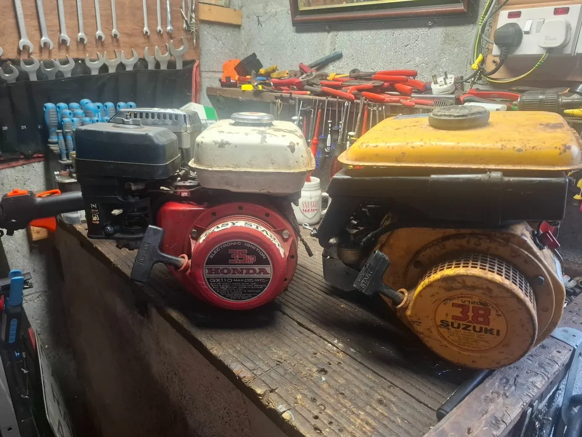 Engine and Garden tiller. - Image 3