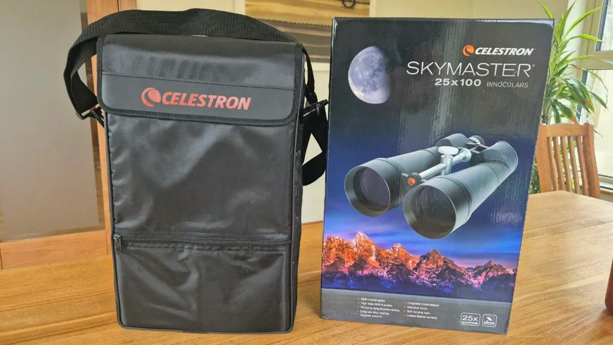 Celestron SkyMaster 25×100 Binoculars – Brand New - Image 1