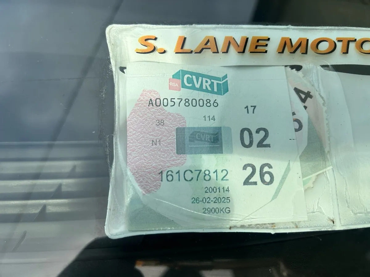 161 transit custom cvrt test 02/26 - Image 3