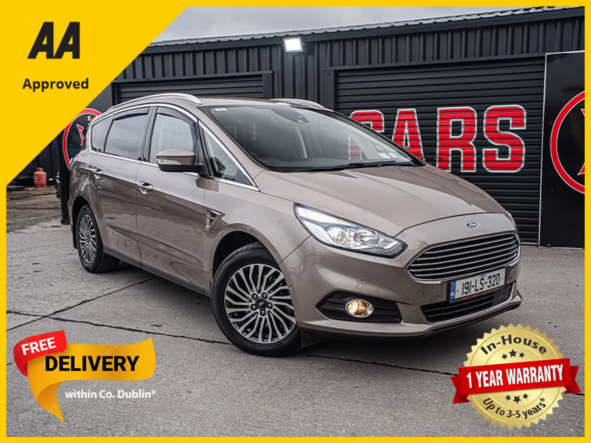 2019 S-Max 2.0d TITANIUM/Fsh/Irish/1yr warranty - Image 1