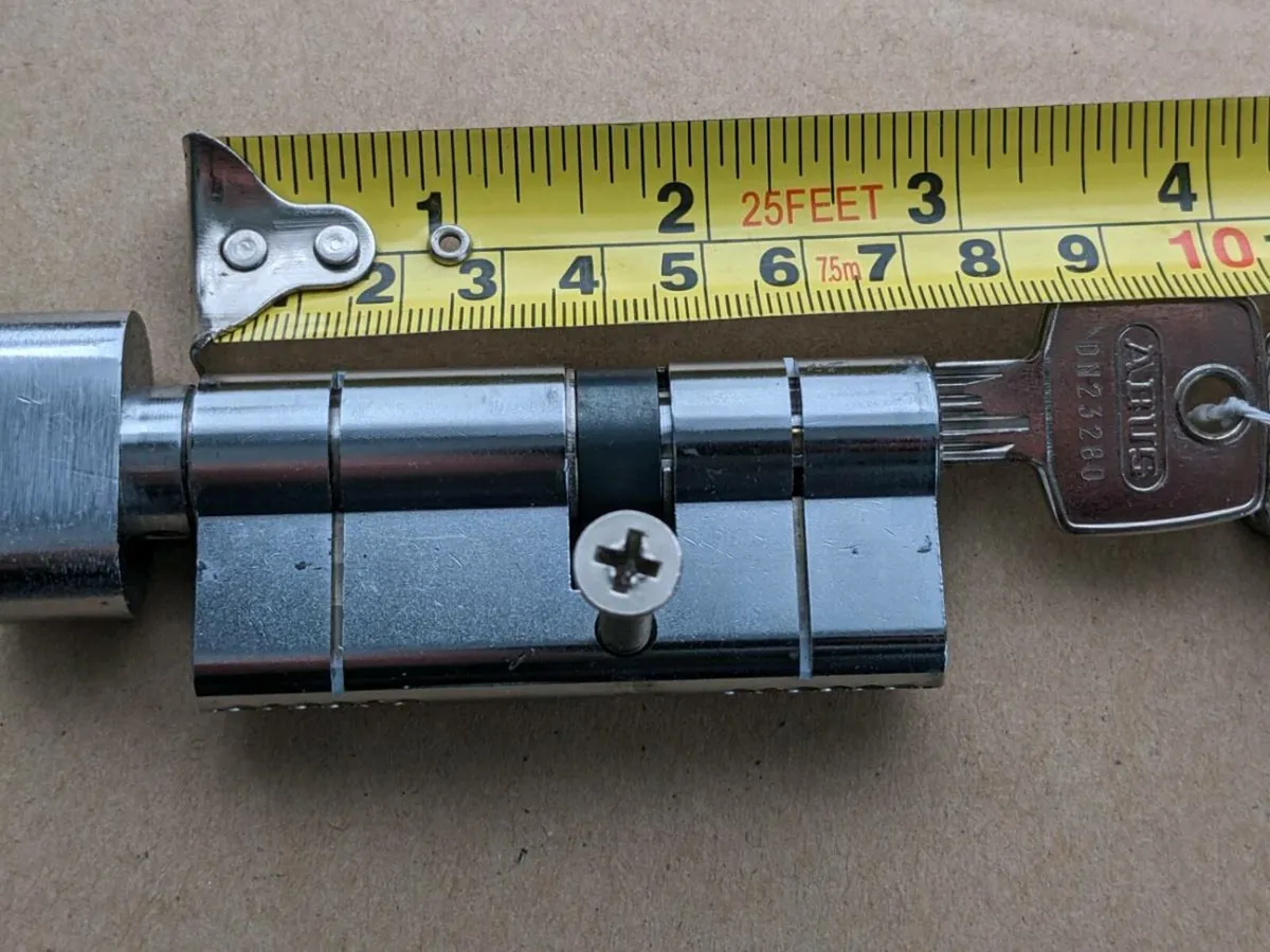 Abus Euro Door Cylinder Thumb Turn - Image 3