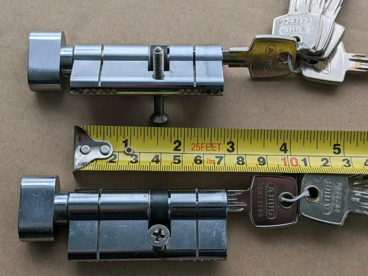 Abus Euro Door Cylinder Thumb Turn - Image 4