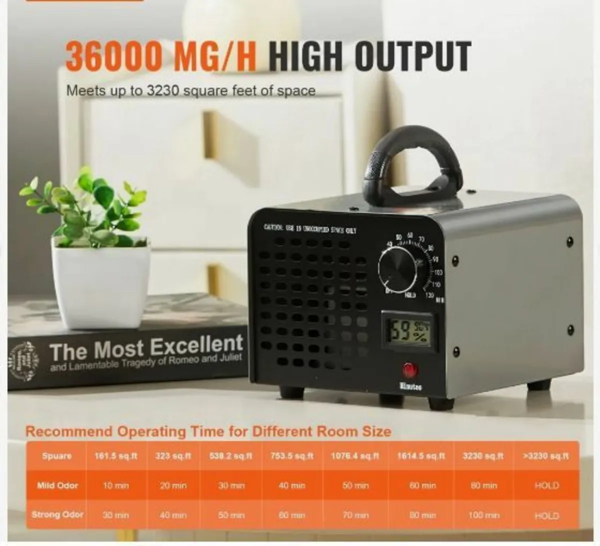 Ozone Generator 36000mg/h Ozone Machine - Image 2