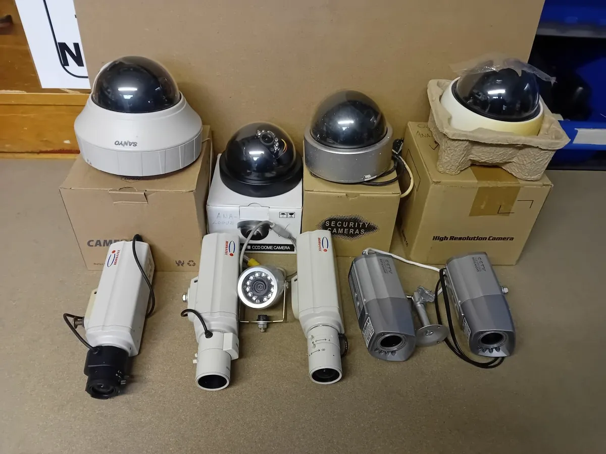 Used Analogue CCTV Cameras