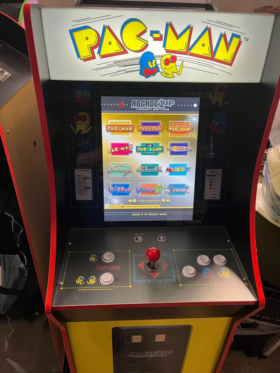 PAC Man 1 UP Arcade Machine - Image 3