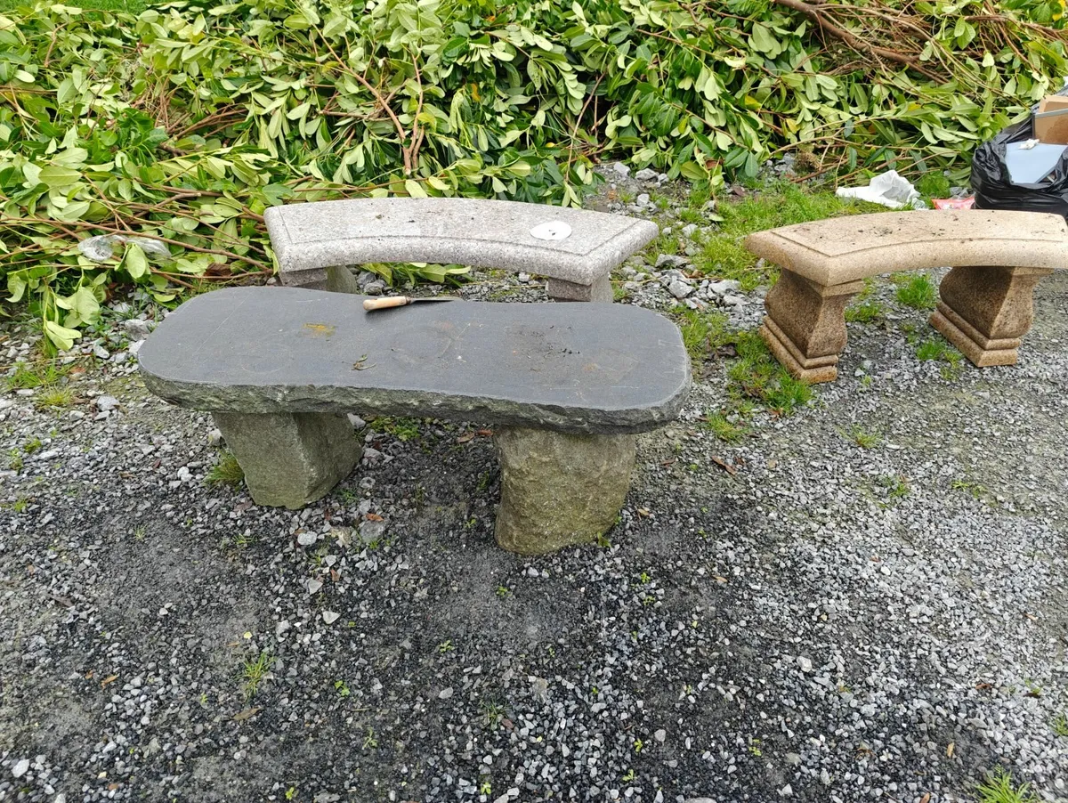 Granite bench - Image 1