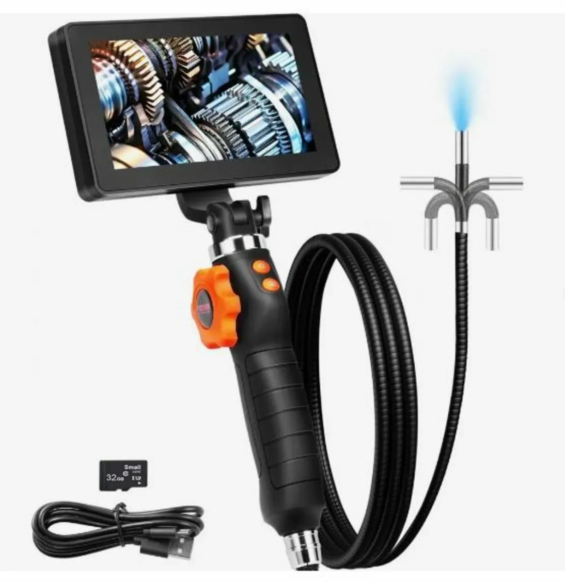 Articulating Borescope Camera with Light - Image 1