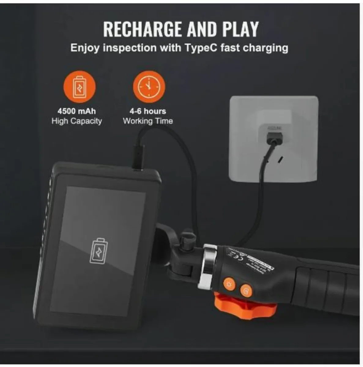 Articulating Borescope Camera with Light - Image 3