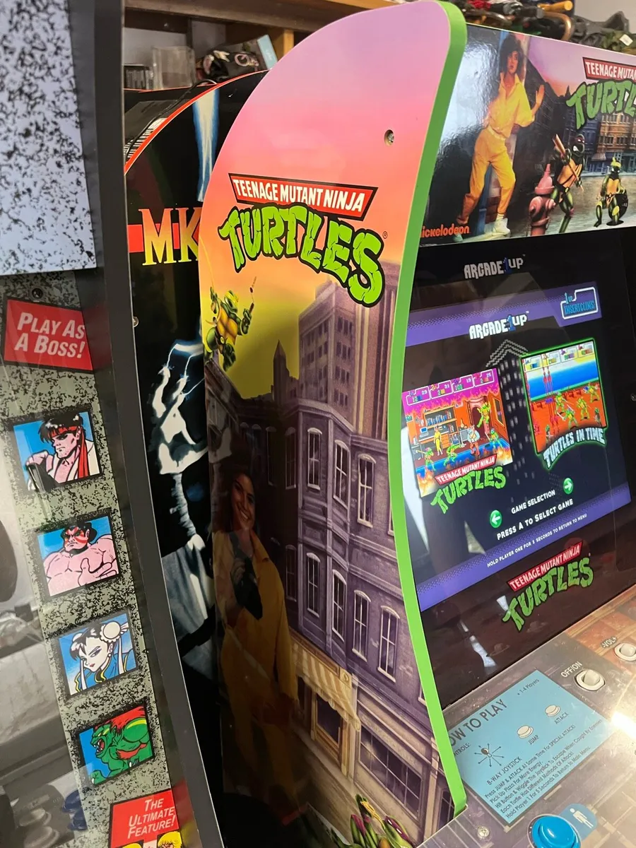 Mutant Ninja Turtles 1 Up Arcade Machine - Image 2