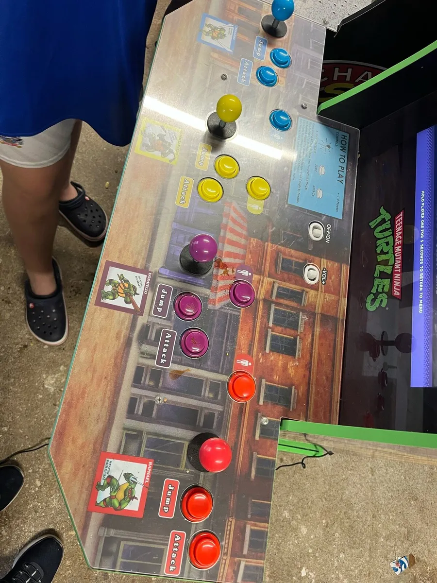 Mutant Ninja Turtles 1 Up Arcade Machine - Image 4