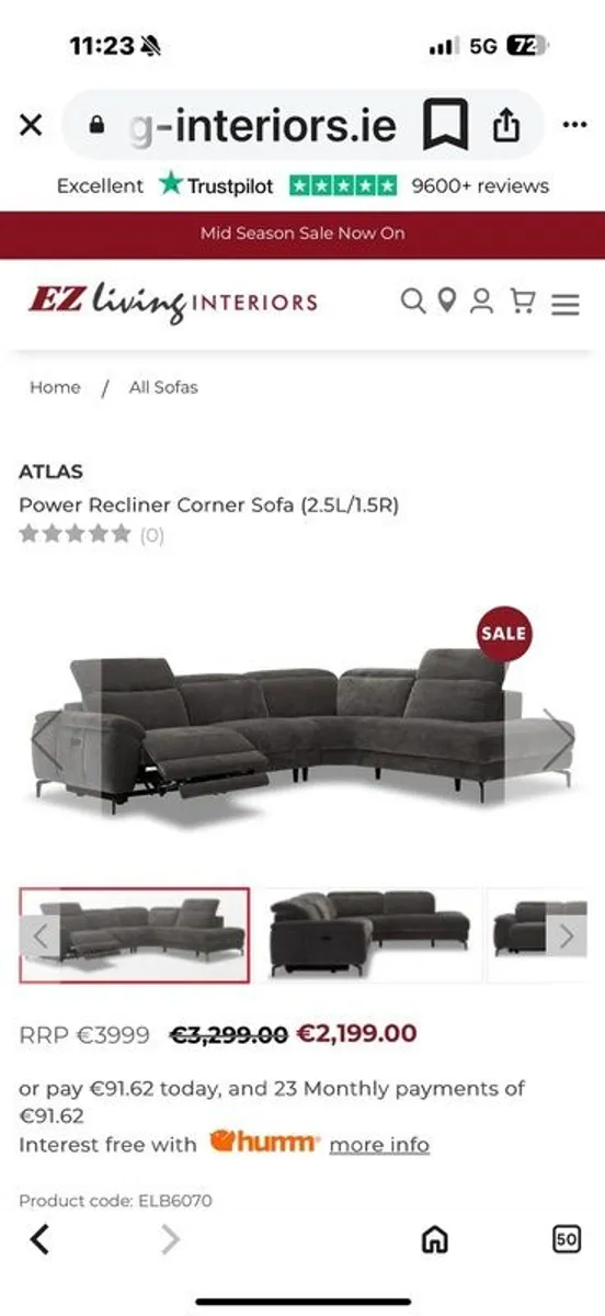 Corner Sofa - Image 1