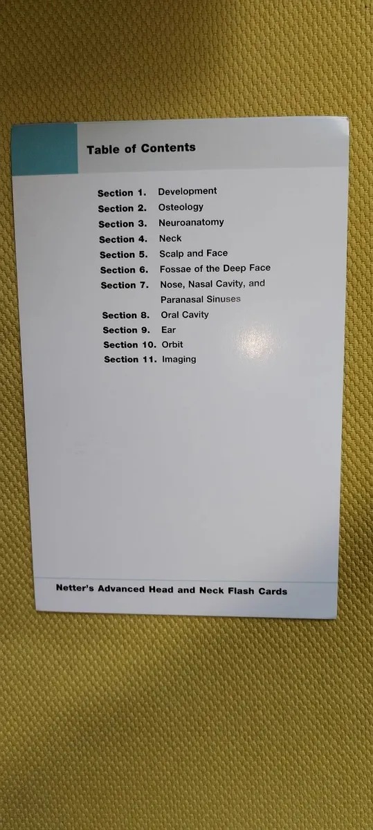 Dental study cards - Image 2