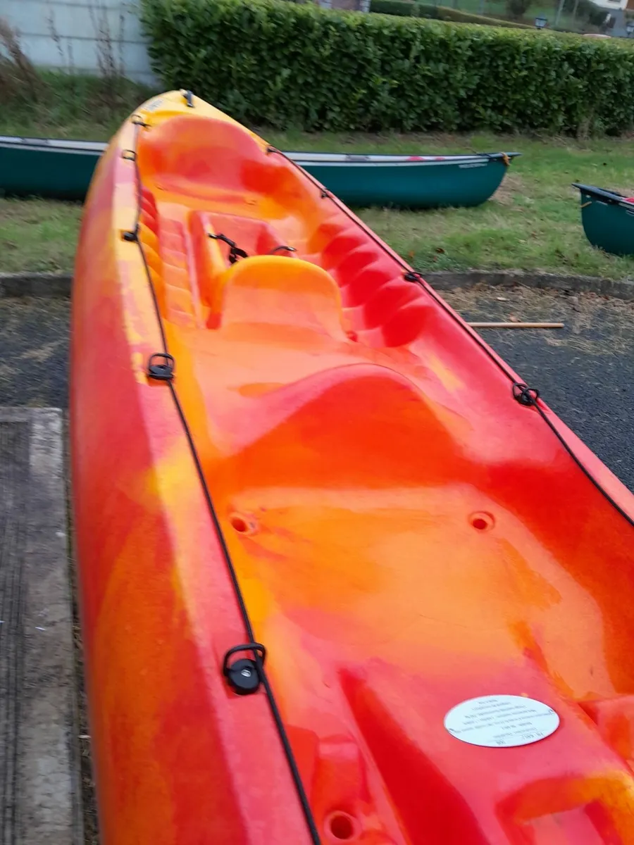 Sit on top 2 plus 1 kayak - Image 4