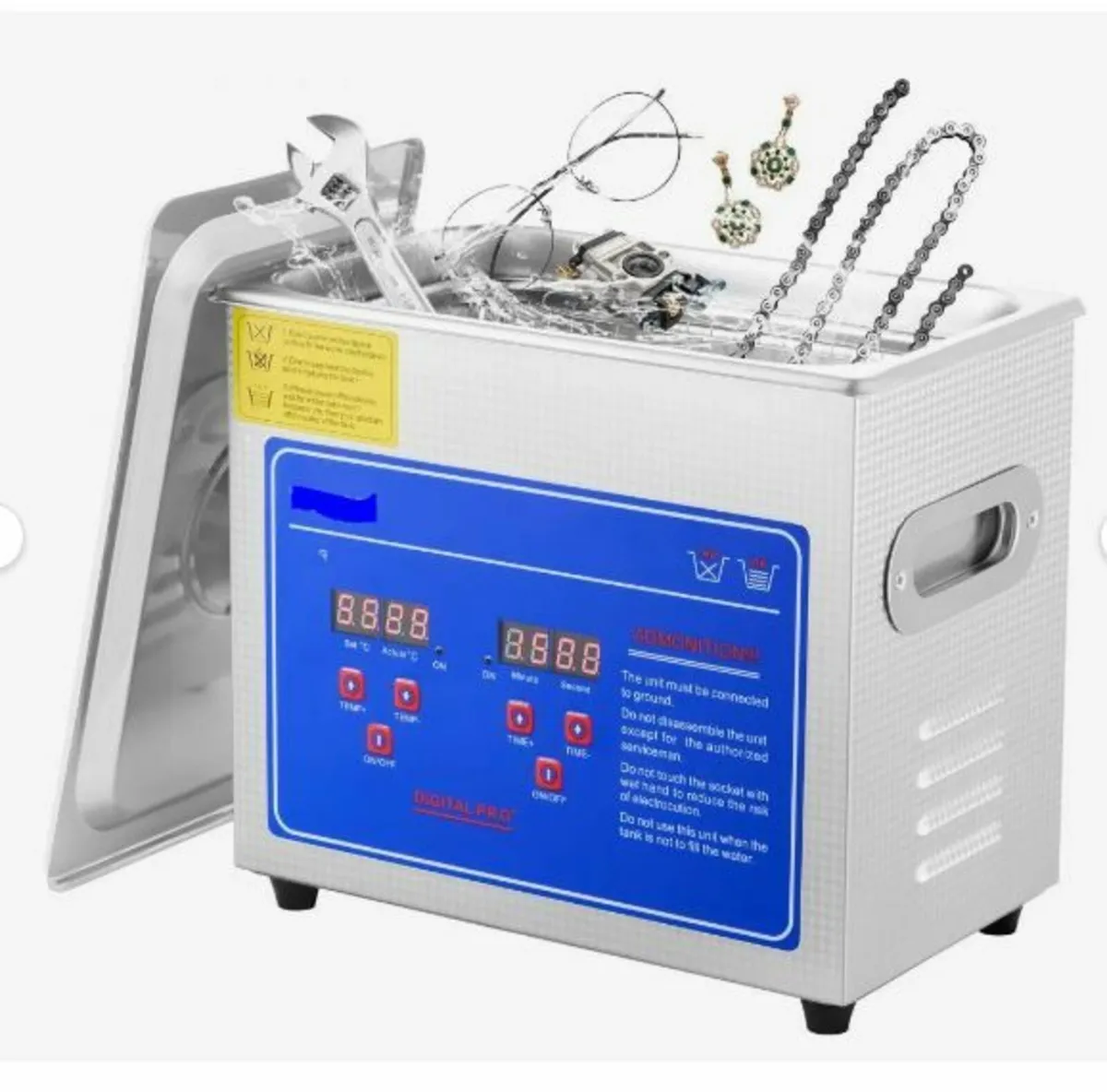 Professional Ultrasonic Cleaner, 2.85 L - Image 1
