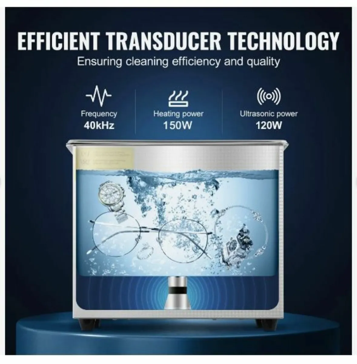 Professional Ultrasonic Cleaner, 2.85 L - Image 3