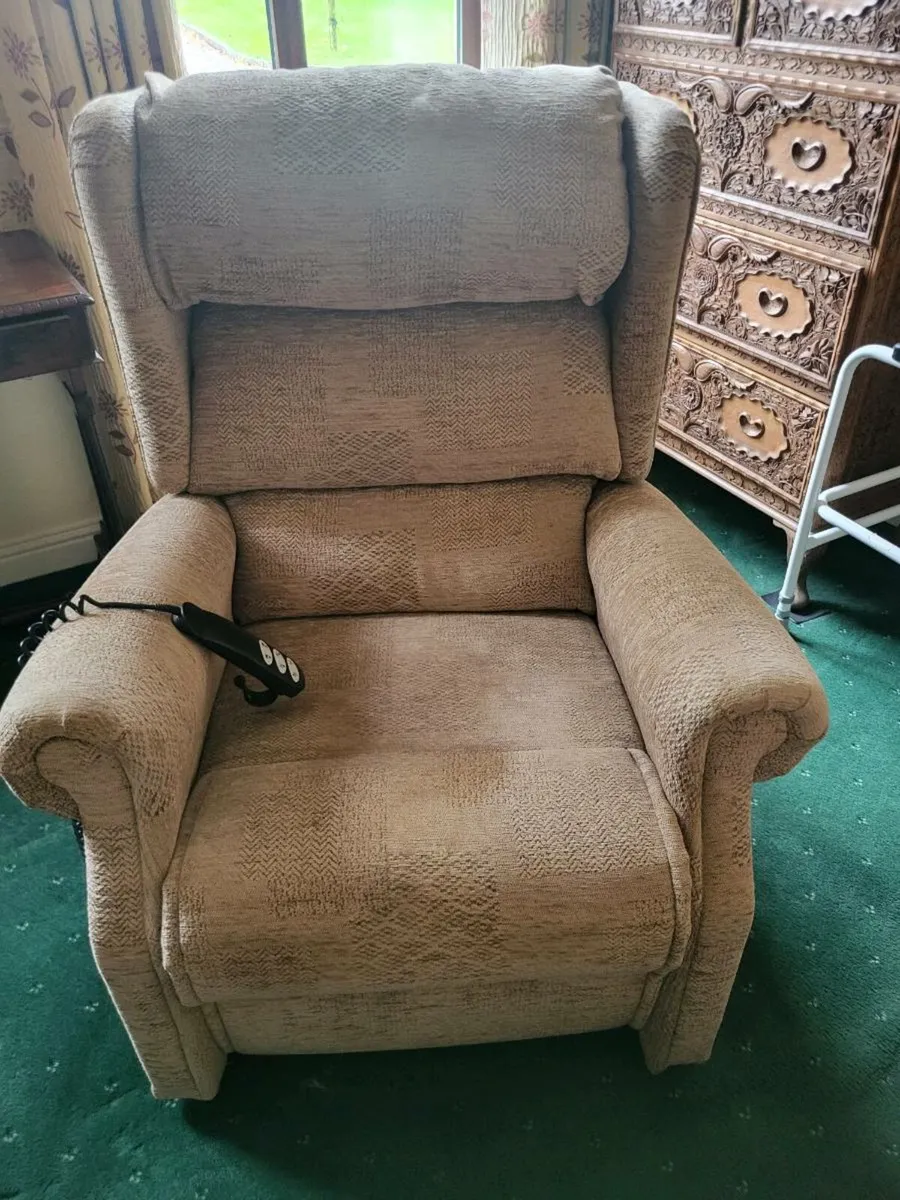 Slaney Dual Motor Rise & Recliner Mobility Chair - Image 1