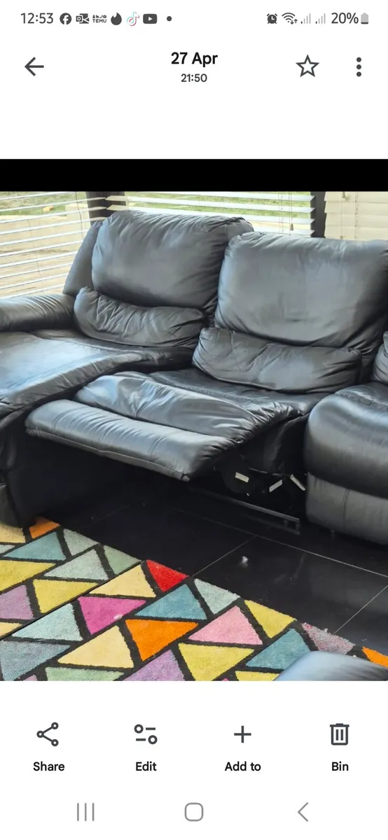 Couch sofa large corner piece - Image 4