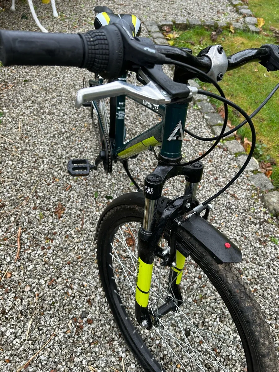 24’ Adventure unisex kids green bike - Image 2