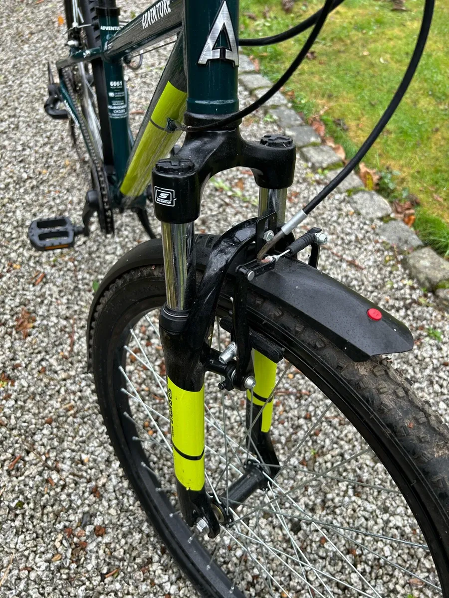 24’ Adventure unisex kids green bike - Image 4