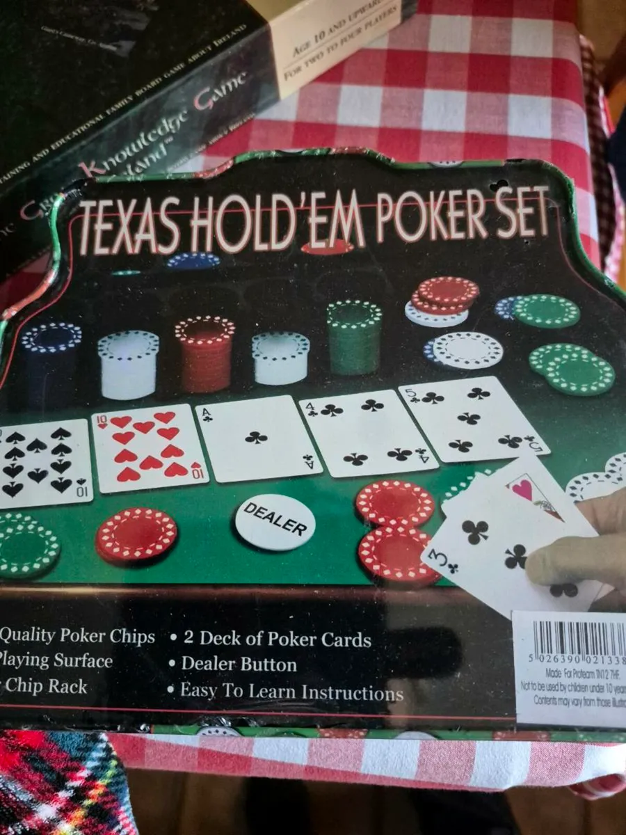 TEXAS HOLD 'EM POKER SET - Image 2