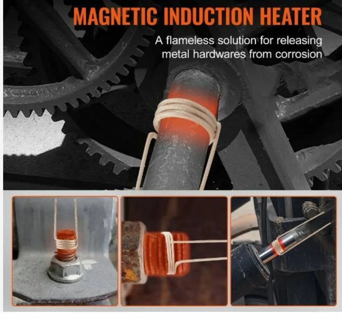 Magnetic Induction Heater Kit, 1000w 220V - Image 3