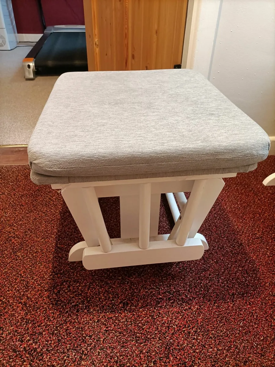 Rocking Chair and Stool - Image 3