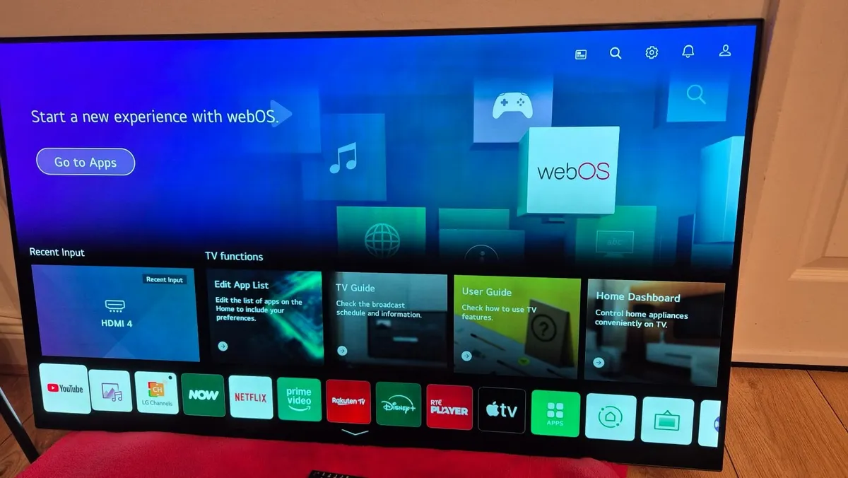 48" LG OLED 4K Smart TV - Image 1