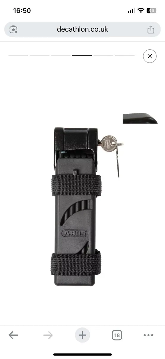 Racing bike Reid + Abus foldable lock - Image 3