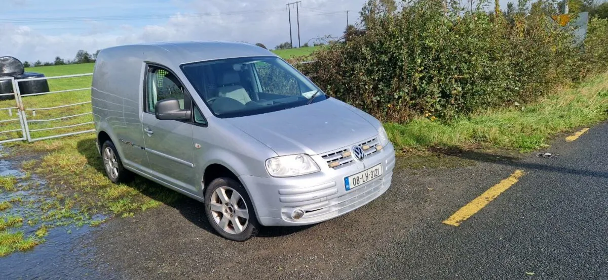 08 vw caddy van tdi - Image 1