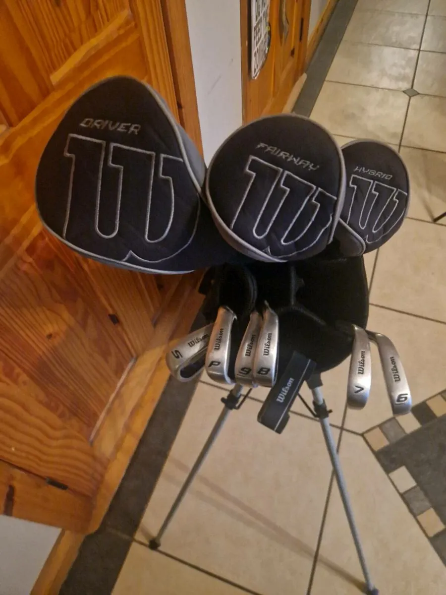 Wilson set of golf clubs - Image 4