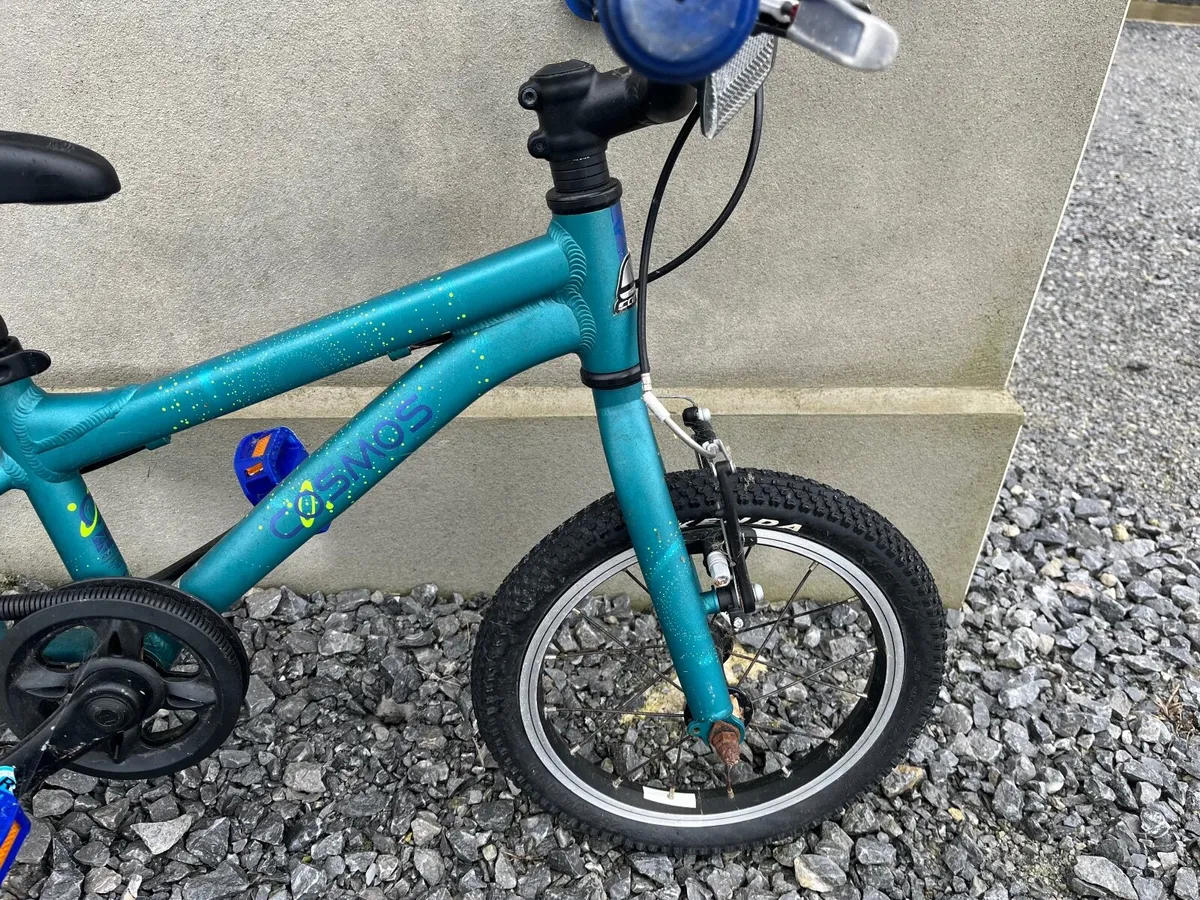 Carrera Cosmos Kids Bike - 14" Wheel- blue - Image 4