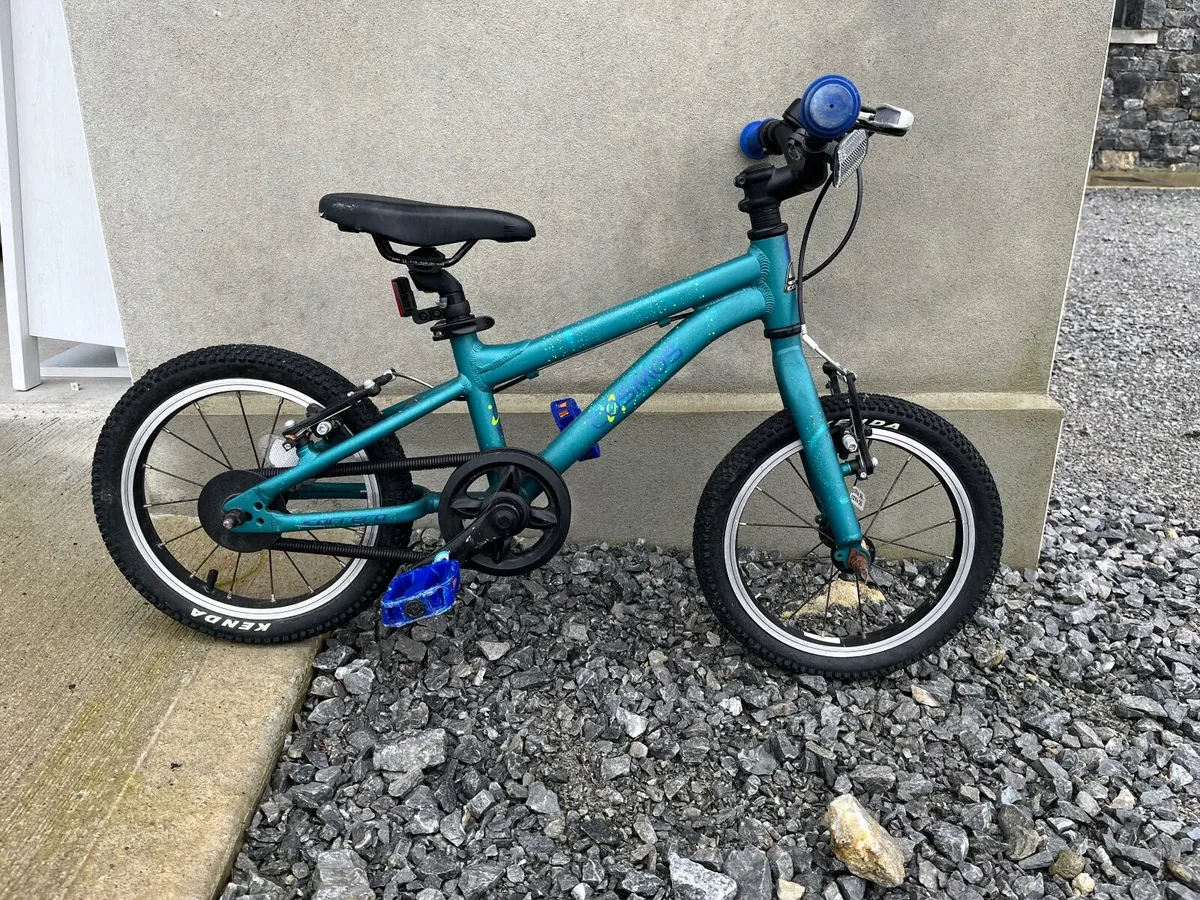 Carrera Cosmos Kids Bike - 14" Wheel- blue - Image 1